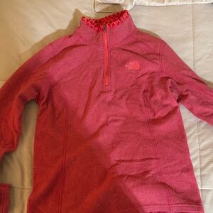 The North Face Fuchsia Half-Zip Pullover